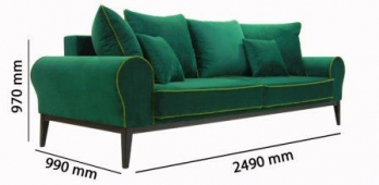 Диван МАРИ/MARY 3 SEATER фабрика Давидос